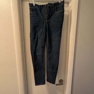 Madewell Dark Blue Skinny Jeans